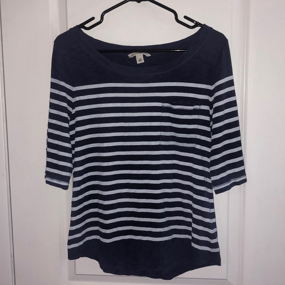 Banana Republic boat neck top - large